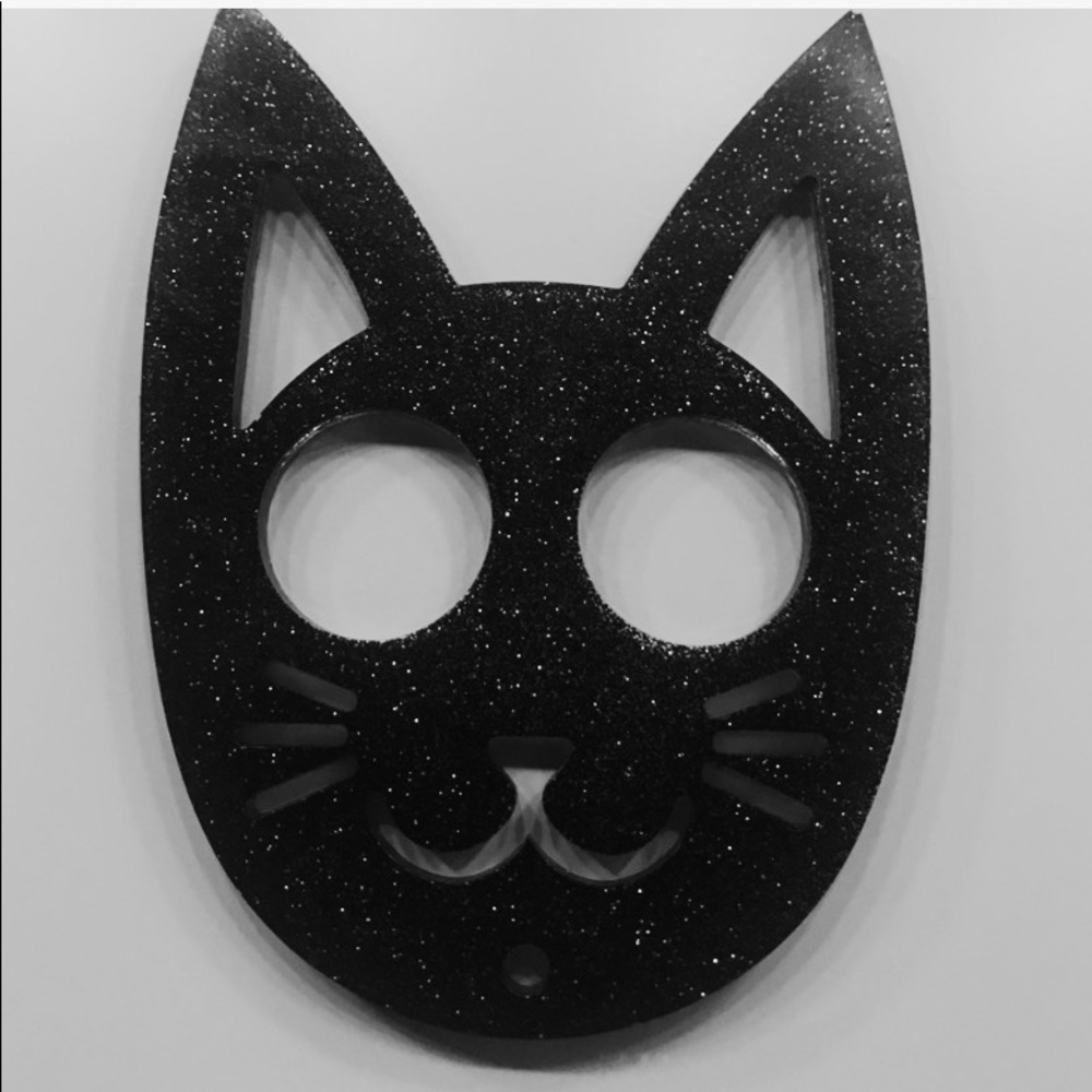 BLACK SELF-DEFENSE KITTY
